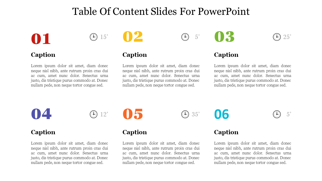 Best Table Of Content Slides For PowerPoint Presentation